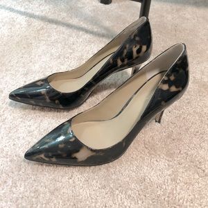Ann Taylor Mila Tortoise Shell Patent Leather Pump
